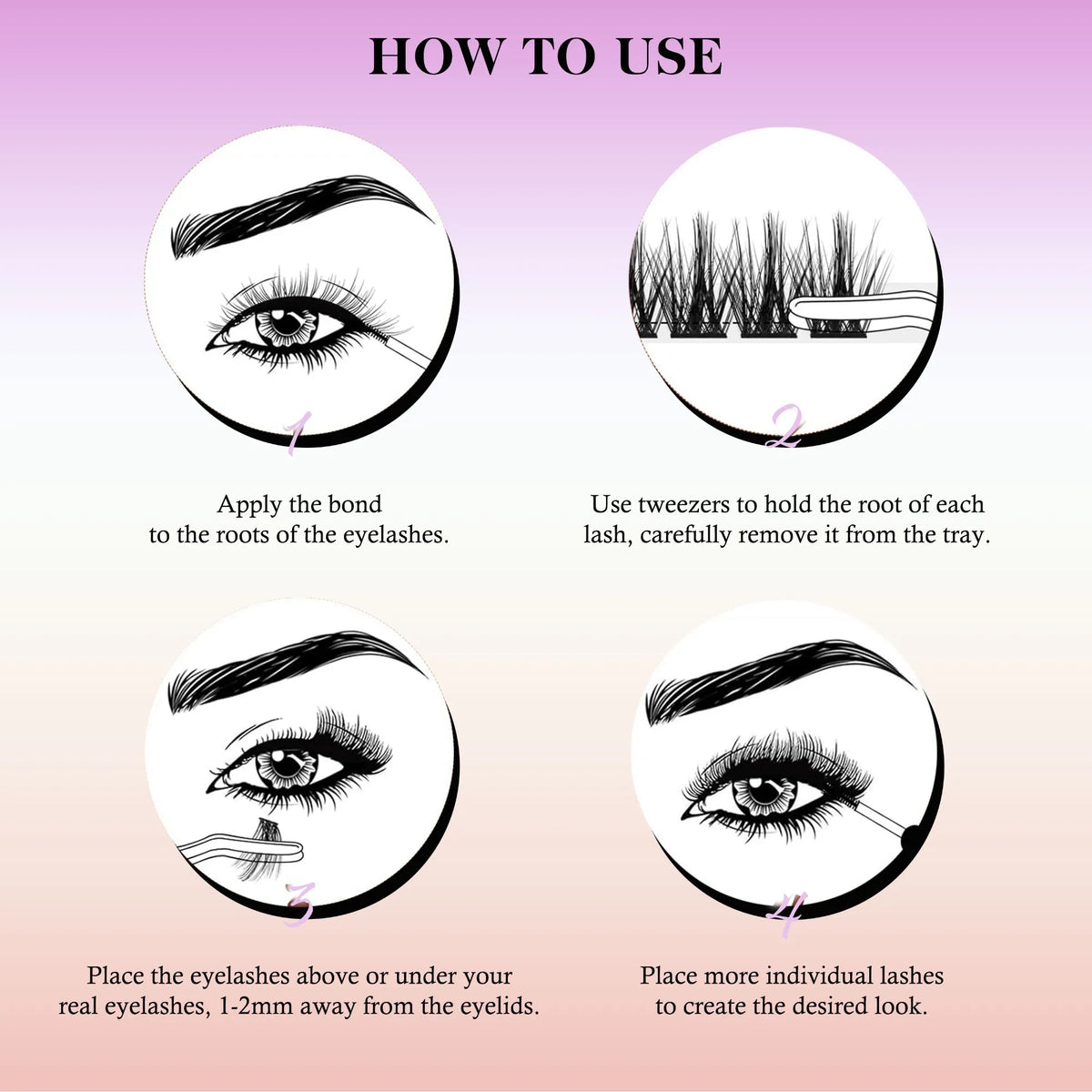 Kapri Minks Lash Book 10-18mm D Curl (6 Styles)