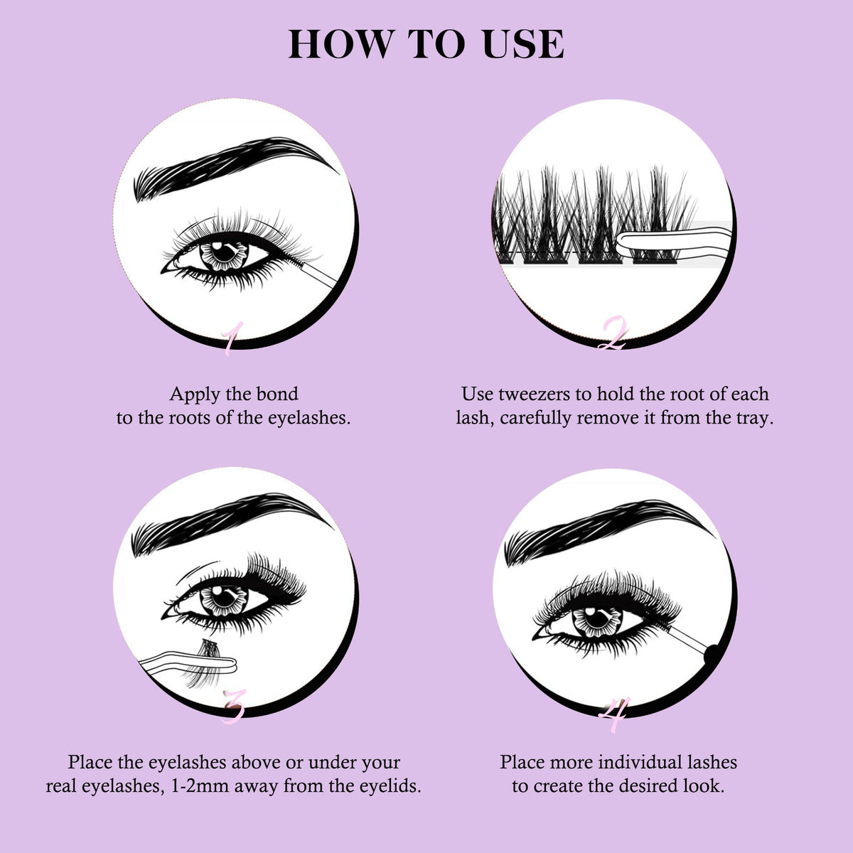 Kapri Minks Lash Book With Spikes 12-20mm (6 styles)