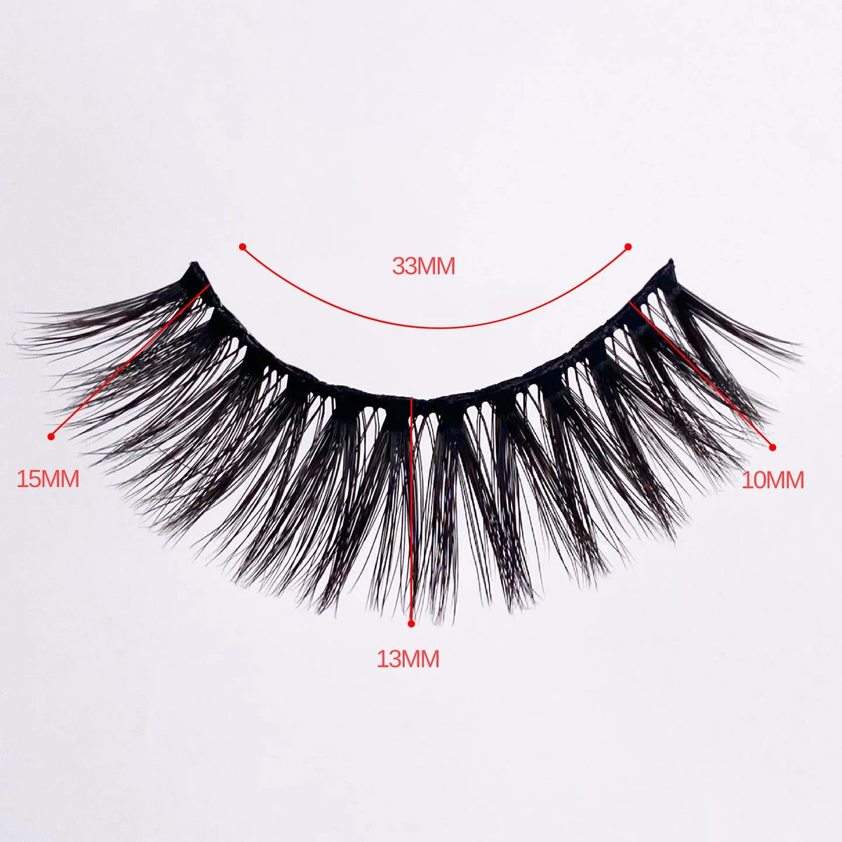 COCO-15mm Silk Fiber Lashes