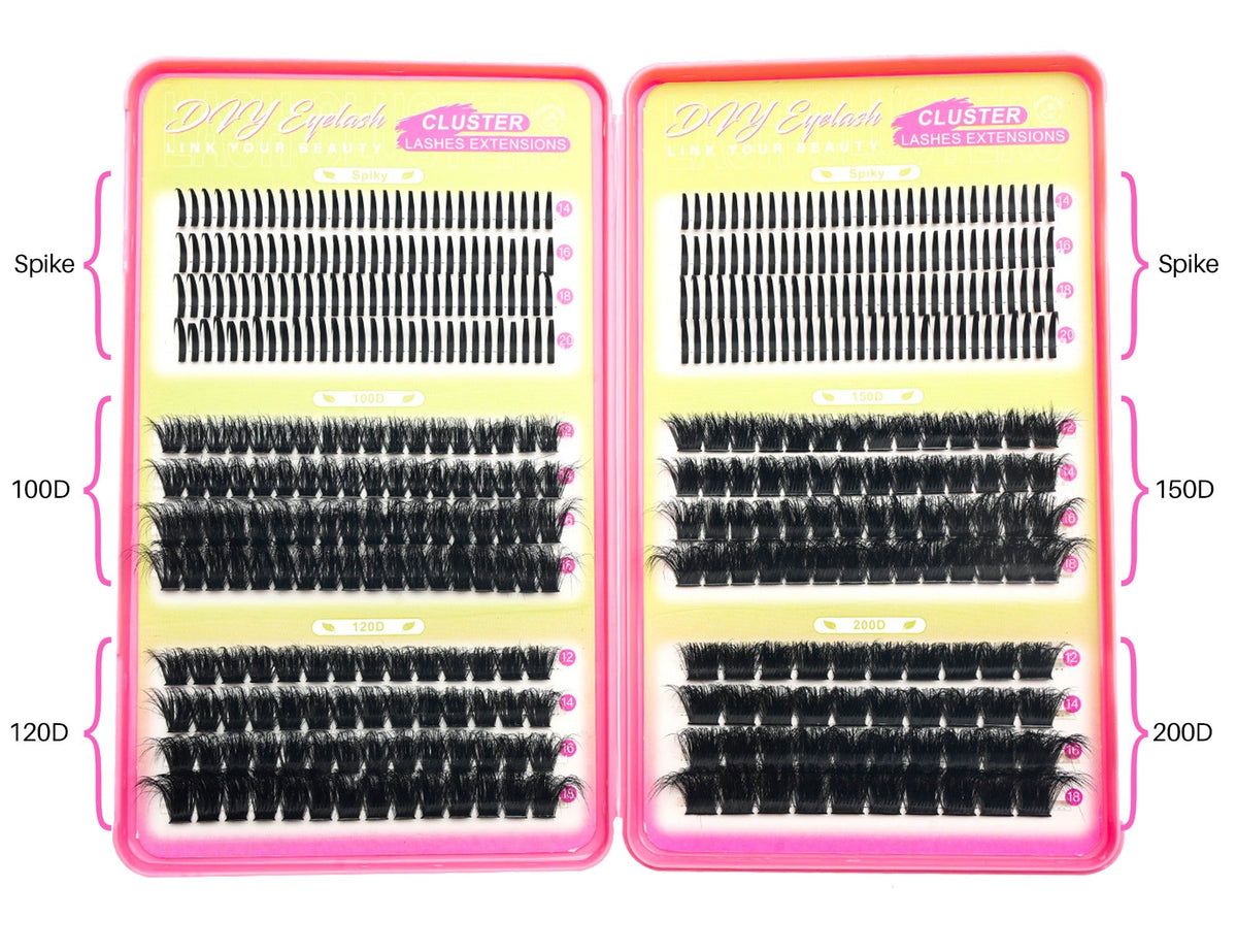 Kapri Minks Lash Book With Spikes 12-20mm (6 styles)