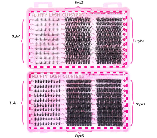 Kapri Minks Lash Book 10-18mm D Curl (6 styles)